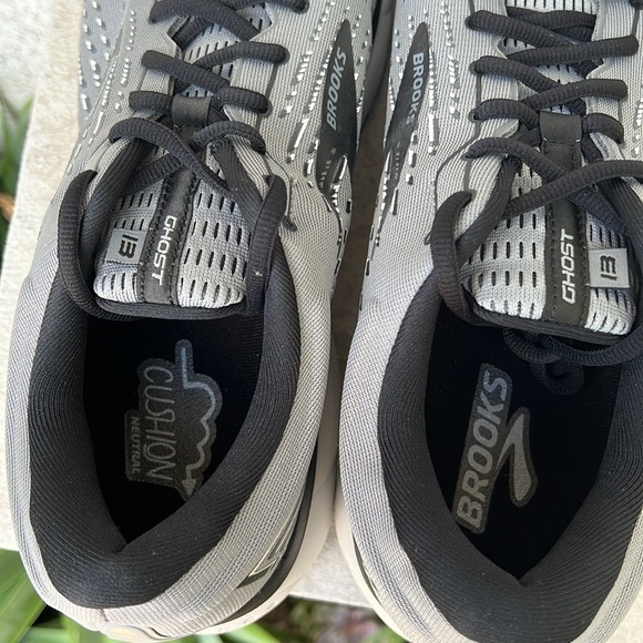 Brooks Ghost 13 Gray Sneaker Tennis Shoe Men’s 14 NEW NIB cushion neutral - Picture 9 of 13